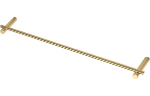 Alleyns 45cm Towel Rail - Brushed Brass