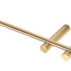 Alleyns Toilet Roll Holder - Brushed Brass
