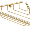 Bronte 1-Tier Corner Shower Caddy - Brushed Brass
