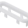Oval Overflow Ring - White
