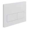 Rectangle Push Button Flushplate - Black