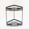Ansell 2-Tier Storage Basket - Black
