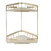 Ansell 2-Tier Storage Basket - Brushed Brass