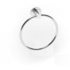 Aldock Towel Ring - Chrome