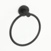 Aldock Towel Ring - Black