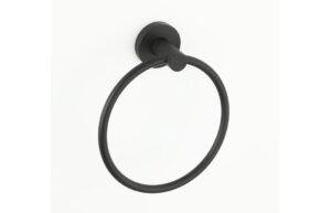 Aldock Towel Ring - Black