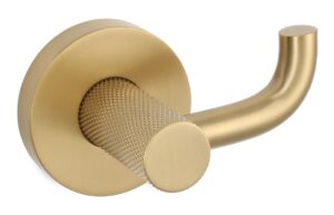 Aldock Robe Hook - Brushed Brass