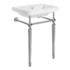 Crompton 810mm 1TH Console Basin - Chrome