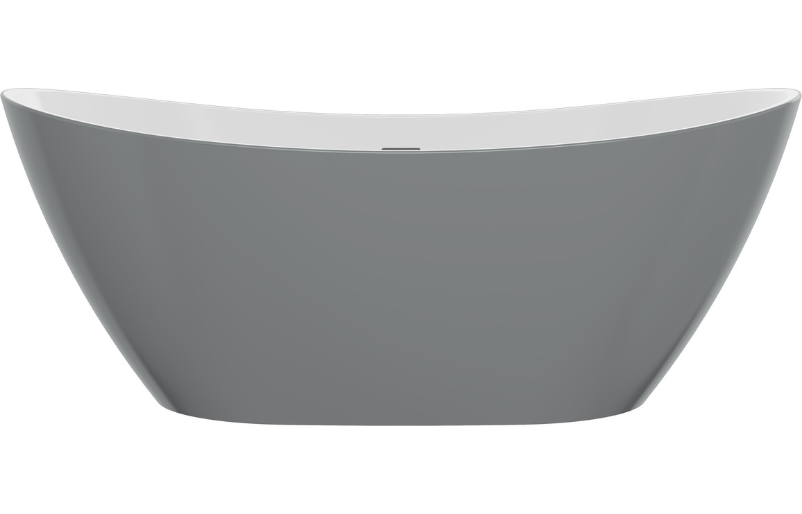Broadview Freestanding 1700x780x690mm Bath - Grey