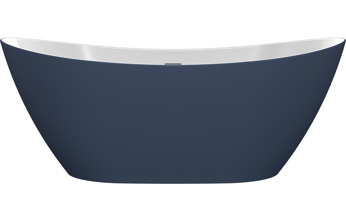Broadview Freestanding 1700x780x690mm Bath - Matt Blue
