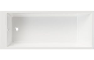Granby Square Single End 1700x700mm Thin Edge 0TH Bath