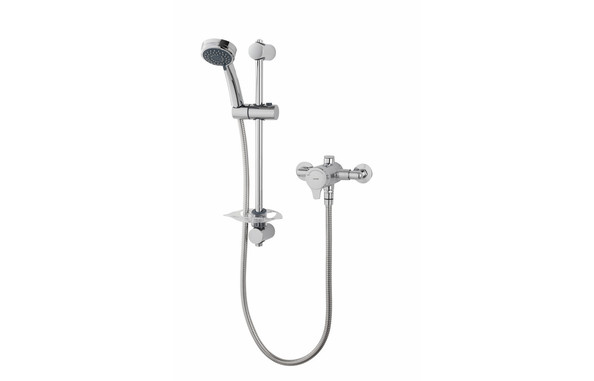 Triton Dene Concentric Thermostatic Mixer Shower - Chrome