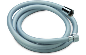 1.5m Easy Clean PVC Shower Hose - Chrome