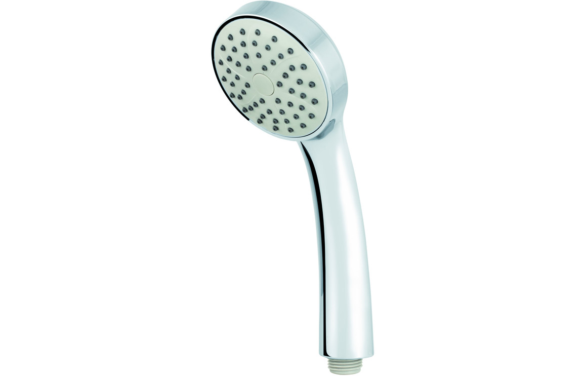 Vema Thermostatic Shower Column w/Fixed Head & Riser - Matt Black