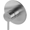 Vema Tiber Two Outlet Shower Mixer w/Diverter - St/Steel