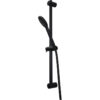 Vema Timea Chrome Riser  Handset & Hose Set