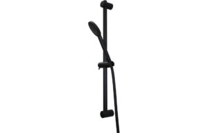 Vema Timea Chrome Riser  Handset & Hose Set