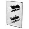 Vema Round Two Outlet Thermostatic Mixer Valve