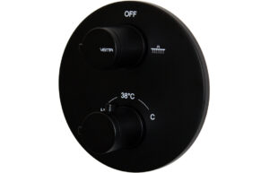 Vema Timea Black Single Outlet Bar Valve