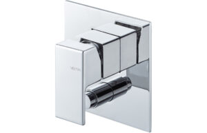 Vema Maira Black Concealed Two Outlet Shower Mixer w/Diverter