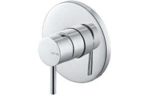 Vema Maira Black Wall Mounted Single Outlet Shower Mixer