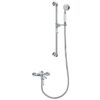 Beverley Concentric Single Outlet Shower Valve & Overhead Kit Pack 2 - Chrome
