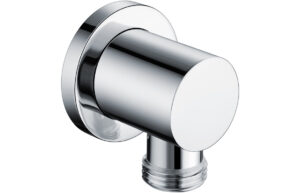 Beverley Traditional Wall Outlet Elbow - Chrome