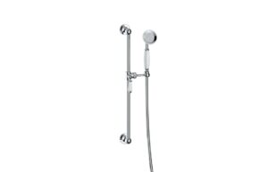 VitrA Bliss 3-Function Hand Shower w/Slide Rail - Brushed Nickel
