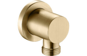 VitrA Aquaheat Round Handshower Outlet Elbow - Brushed Bronze