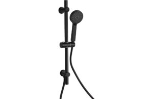 Square Slider Rail Kit & Single Mode Handset - Matt Black