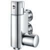 Abode Euphoria Square Wall Outlet - Chrome