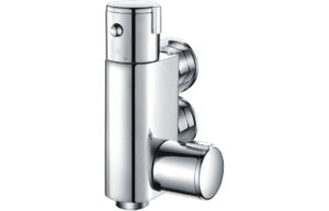 Abode Euphoria Square Wall Outlet - Chrome