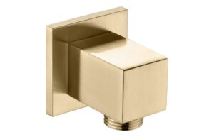 Beverley Traditional Wall Outlet Elbow - Brushed Brass