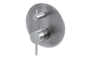 Vema Timea Chrome Two Outlet Shower Mixer w/Diverter