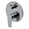Abode Uno Concealed Push Button Shower (2 Exit) - Chrome