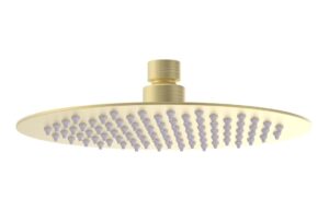 Grove 200mm Round Ultraslim Showerhead - Brushed Bronze