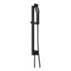 Ashby Square Riser Rail Kit w/Elbow & Handset - Brushed Brass