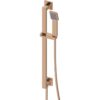 VitrA Samba 3-Function Hand Shower w/Slide Rail & Thermostatic Shower Mixer - Chrome