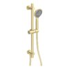 Grove Round Riser Rail Kit w/Elbow & 3 Mode Handset - Brushed Bronze
