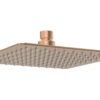 Ashby 250mm Square Ultraslim Showerhead - Brushed Bronze