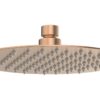 Grove 250mm Round Ultraslim Showerhead - Brushed Bronze