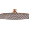 Ashby 200mm Square Ultraslim Showerhead - Brushed Bronze