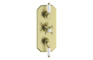 VitrA AquaCare Round Built-in Stop Mixer Valve - Chrome