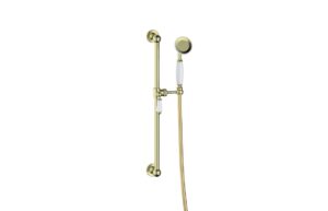 VitrA Flow Soft Riser Rail Kit w/3 Function Handset - Chrome