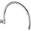 Beverley 365mm Traditional Round Shower Arm - Brushed Brass