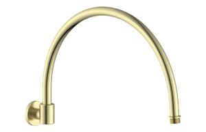 Abode Uno Wall Shower Arm - Gunmetal