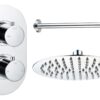 Grove Round Shower Valve & Kit Pack 1 - Matt Black
