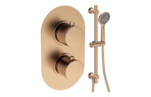 Grove Round Shower Valve & Kit Pack 3 - Chrome