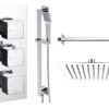 Grove Round Shower Valve & Kit Pack 4 - Chrome