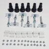 //2Go 45mm Low Profile Riser Set for 1000/1200mm Square & Rectangular Trays - White